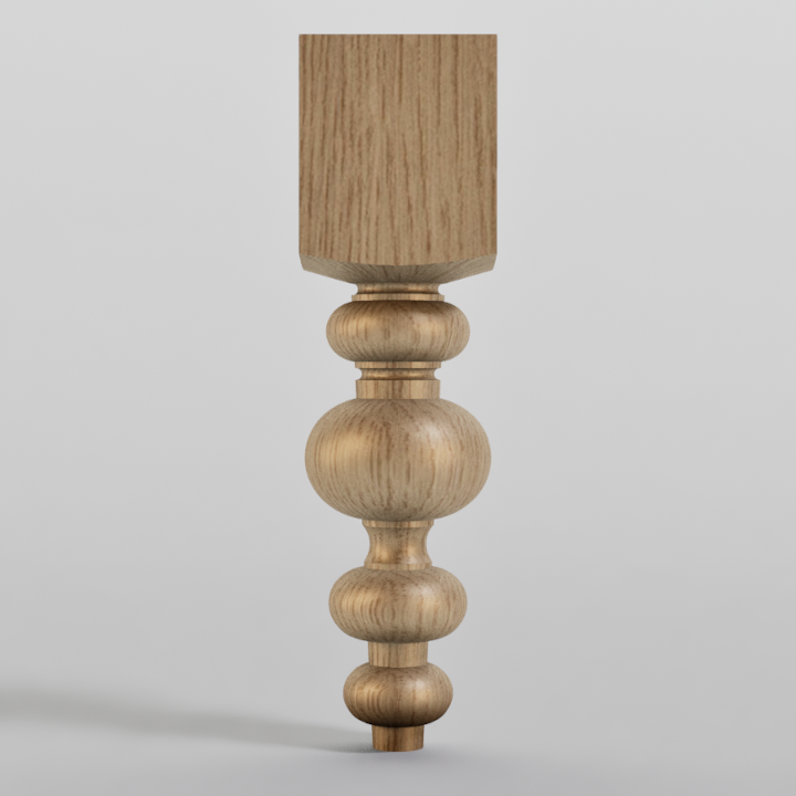 The Jessie Bed Foot - white pine